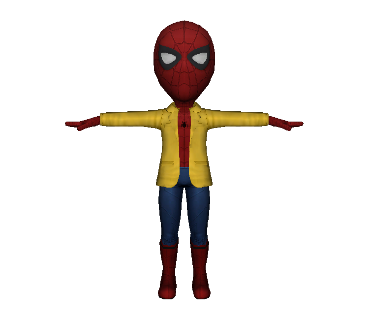 Xbox 360  Avatar Marketplace  SpiderMan Homecoming Suit  The Models  Resource